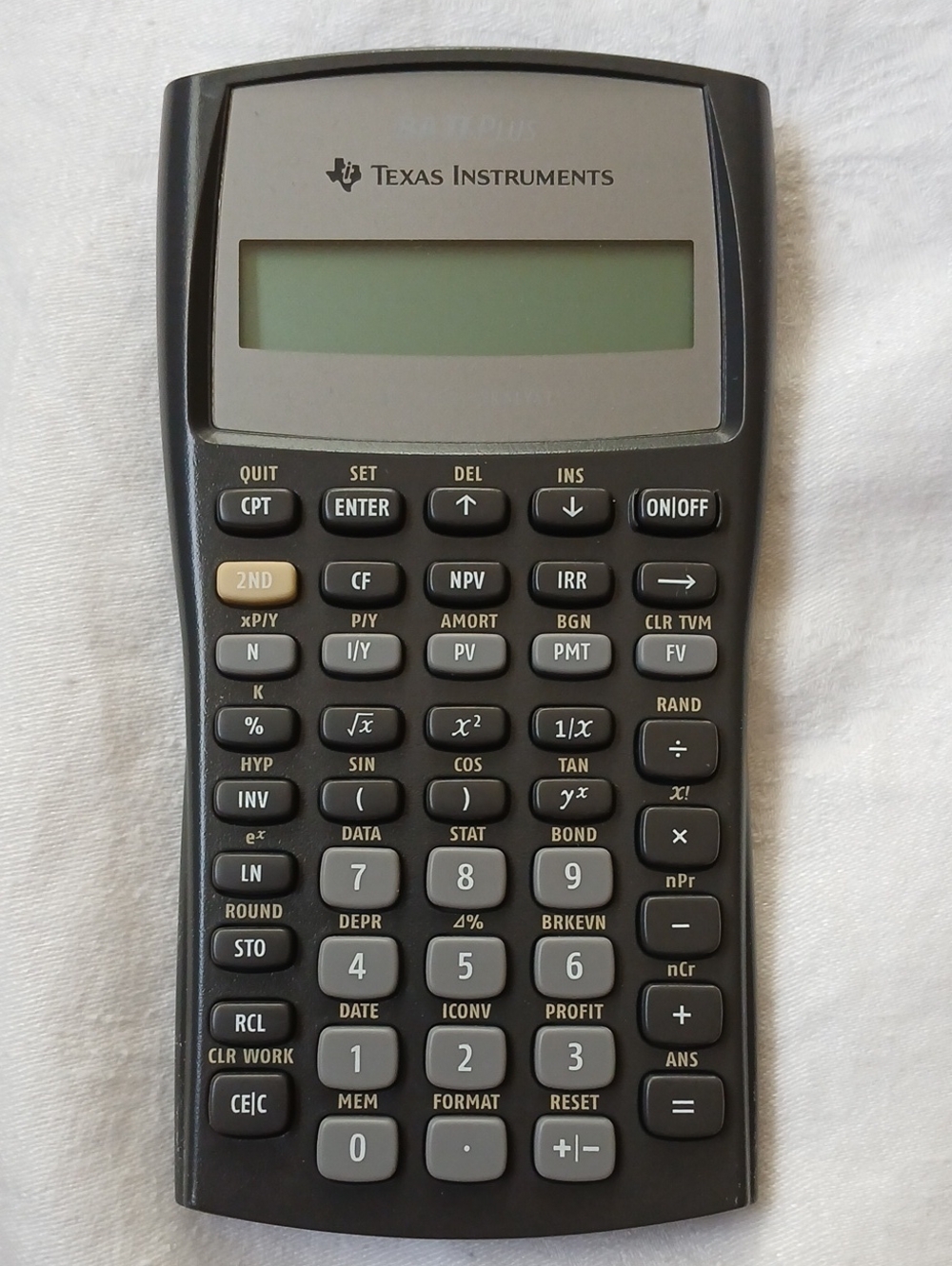 Texas Instruments BA II Plus Calculator